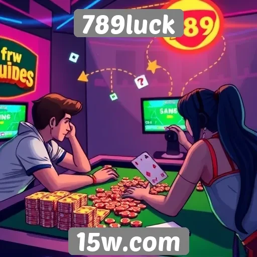 Interação de usuários no ambiente 789luck